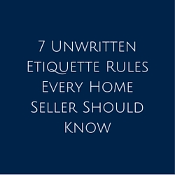 7 Unwritten Etiquette Rules
